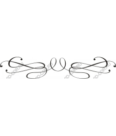  Elegant vintage flourish