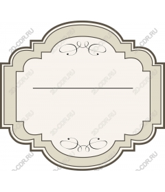 Vintage label