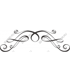 Elegant decorative clipart-curl