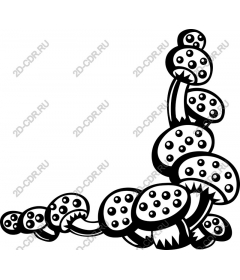 Fanciful mushroom