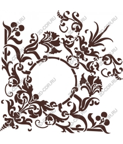  Elegant floral frame
