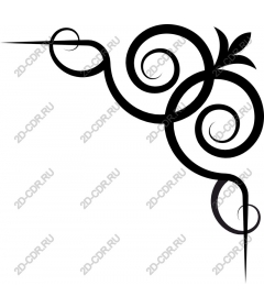  Elegant black decorative area