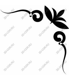  Elegant floral corner