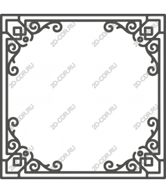  Elegant decorative frame
