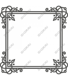 Exquisite decorative frame