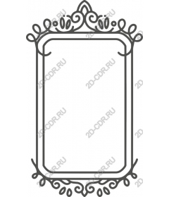  Elegant decorative frame