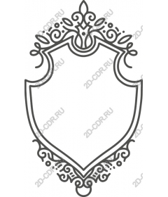  Elegant decorative shield