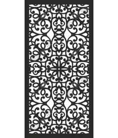  Elegant decorative pattern in the form of curls