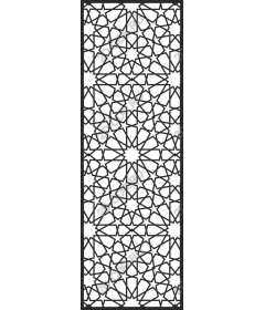  Complex geometric pattern of the star lattice