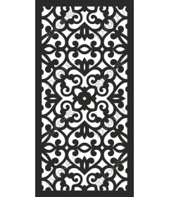 Elegant black lace pattern