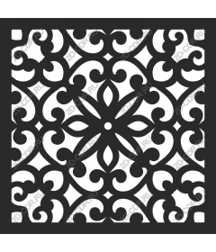 Exquisite flower pattern