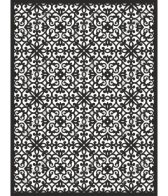 Vintage floral damask pattern