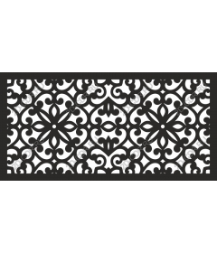 Elegant floral lace pattern