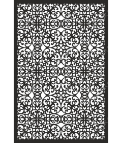 Exquisite black-and-white decorative pattern