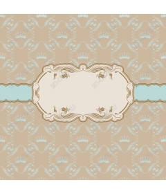  Elegant decorative motif of "the Crown"