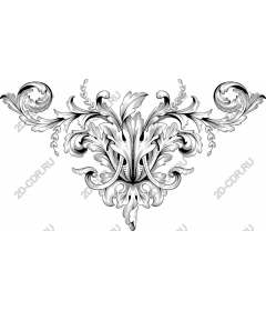 Exquisite flowery floral pattern