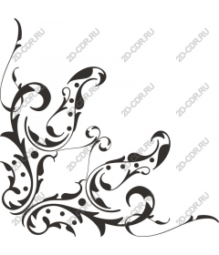  Elegant black ornament