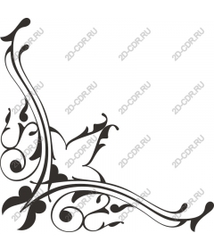  Elegant floral corner