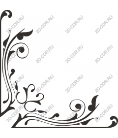  Elegant floral corner