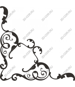  Elegant corner decorative