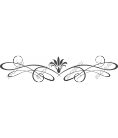 Decorative flourish