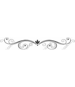  Elegant floral pattern