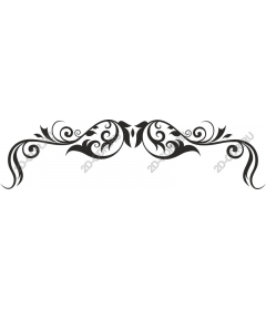  Elegant decorative ornament
