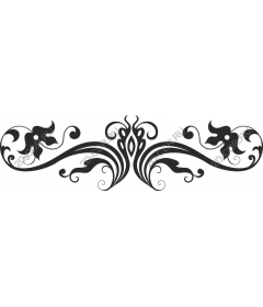  Elegant floral pattern