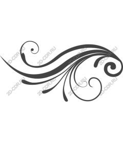 Swirl flourish