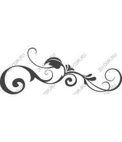  Elegant flourish