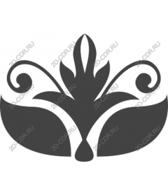  Elegant floral motif