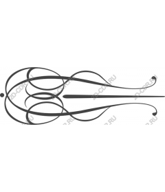  Elegant motif of "Curl"
