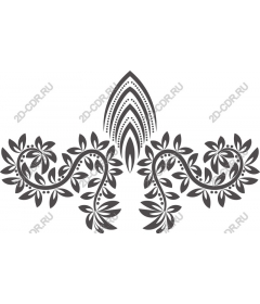  Elegant floral decorative