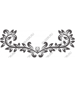  Elegant floral border