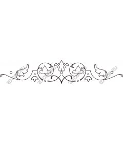Vintage decorative frame