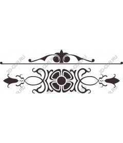  Elegant floral decorative