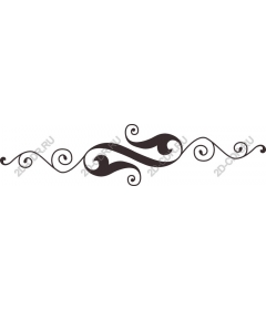  Elegant ornamental curl