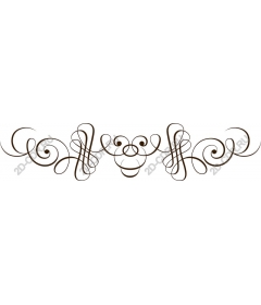  Elegant ornamental scroll
