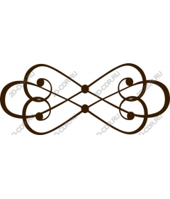  Elegant decorative swirl