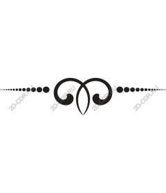  Elegant vintage Flourish scroll