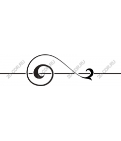  Elegant decorative tendril Clipart