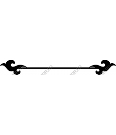  Elegant black decorative border