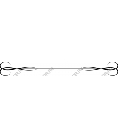  Elegant black separator loops