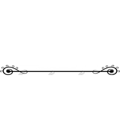 Exquisite decorative divider
