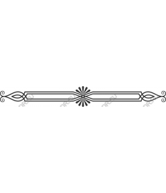  Elegant decorative divider