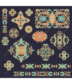  Bright decorative collection