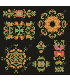 Package "Bright floral motifs"