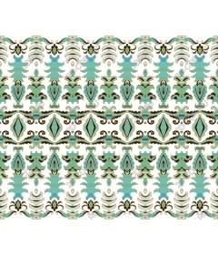  Elegant floral decorative pattern