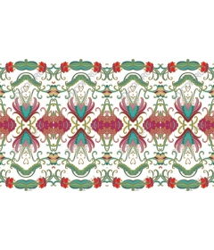  Elegant floral pattern - seamless
