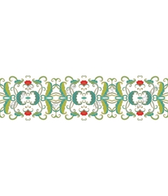 Ornamental decorative floral
